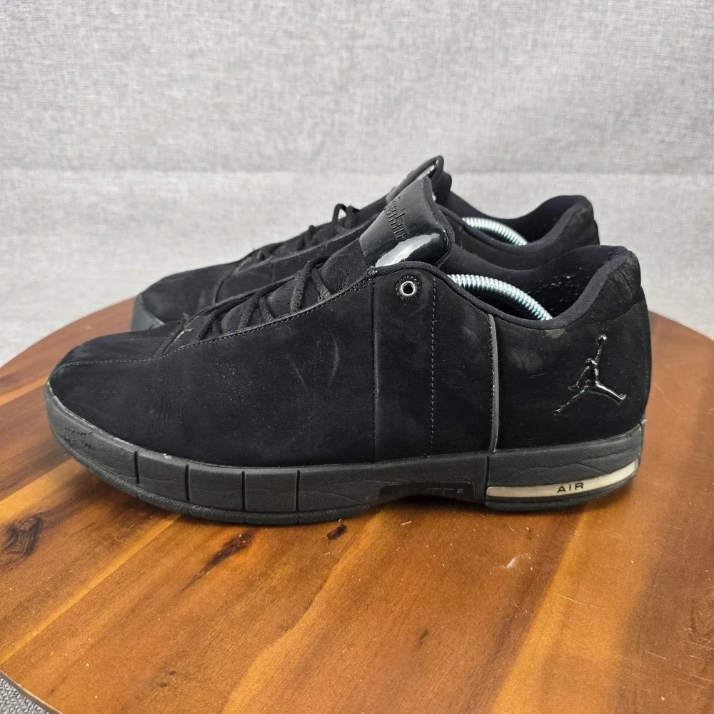 Jordan‎ Big Fund Triple Black Nubuck Basketball Shoes AO1696-003 Mens Size 12